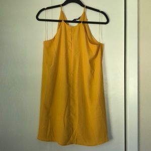 High neck summer dress